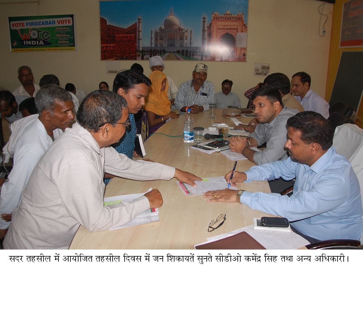 Four of the 75 complaints settled on the spot