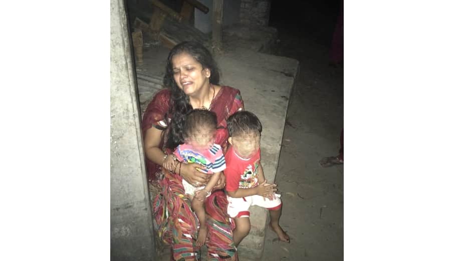 Attempt To Murder a woman with His children at Una.