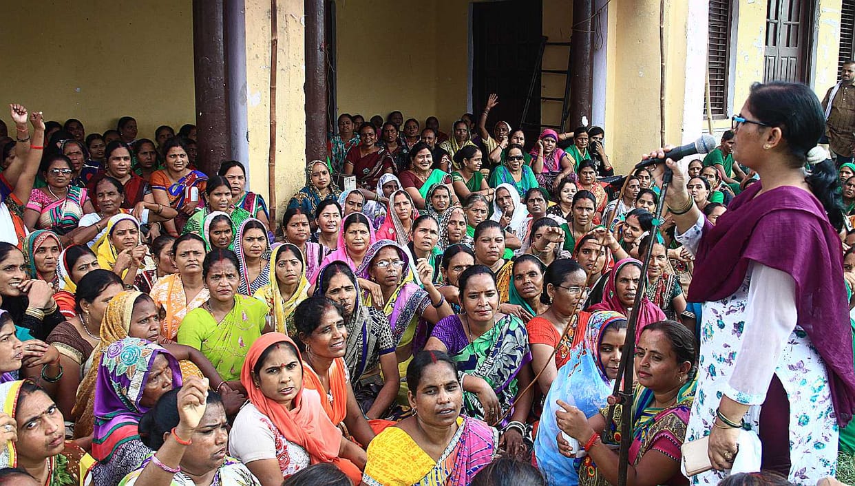 DPO on the Hdkane Erupted Anganwadi worker