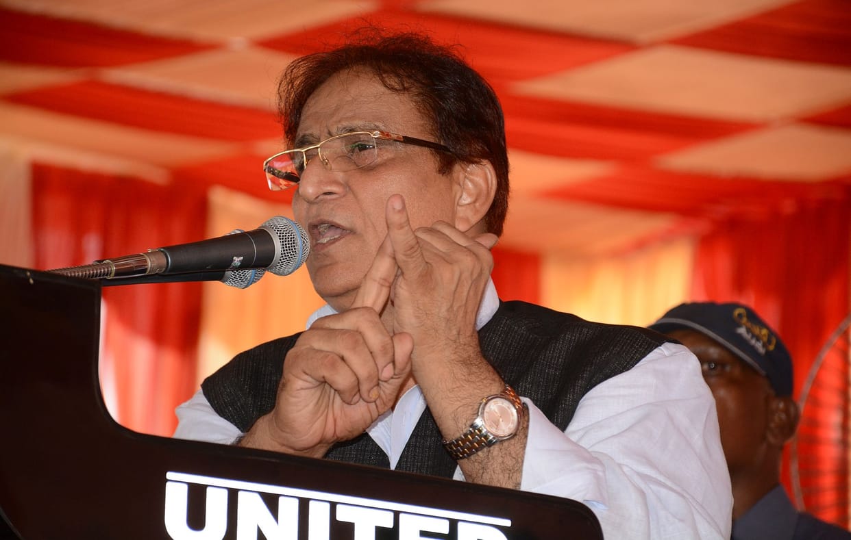 Azam Khan targeted to PM in moradabad