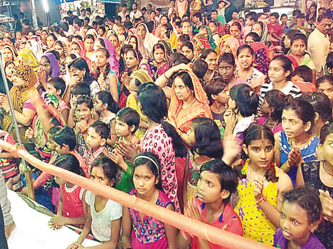 Gajanan devout fans celebrate reaching