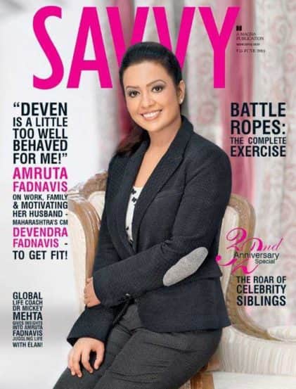 Amruta Fadnavis to become show stopper at New York Fashion Week