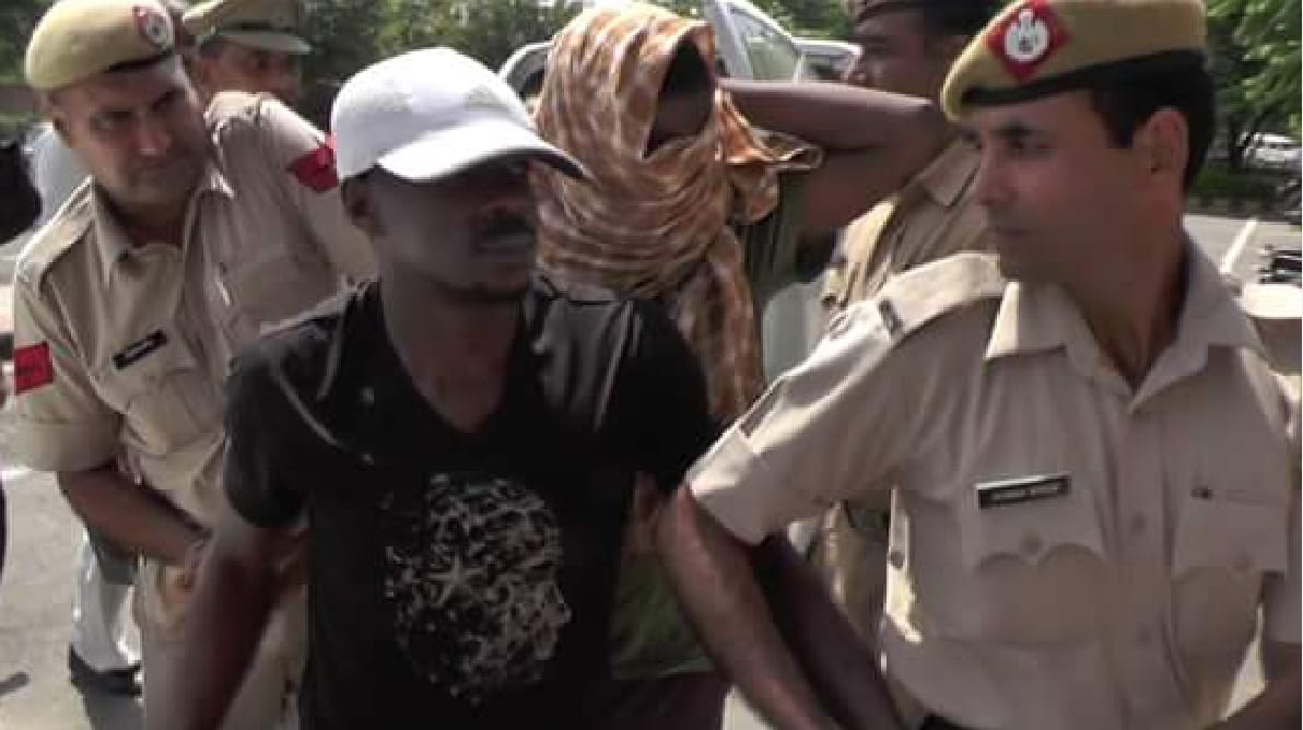 drugs, nigerian and fatehabad police, nigerian and police arrest, fatehabad