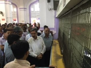 railway board chairman scolds officers on charbagh poor conditions