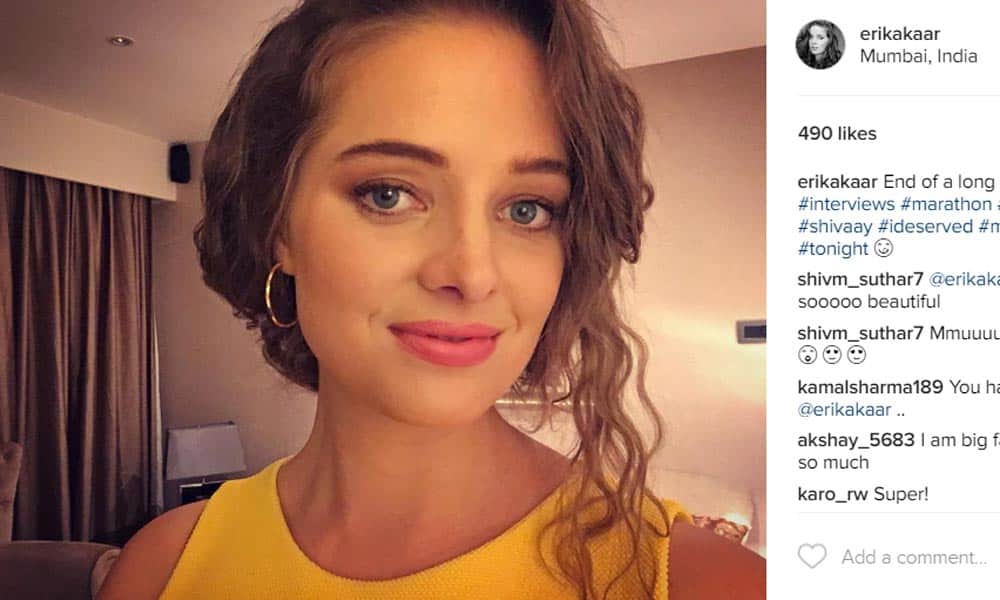 Erika Kaar wants to impress Shahrukh khan