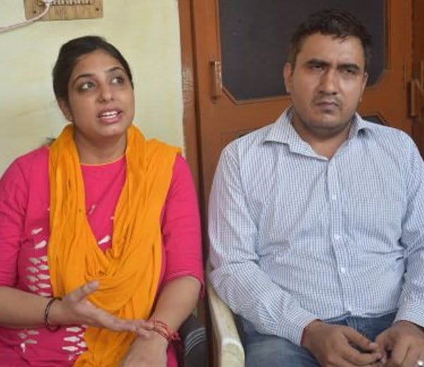 During delivery and pregnancy cleared exam, became topper in civil service