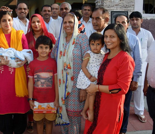 During delivery and pregnancy cleared exam, became topper in civil service