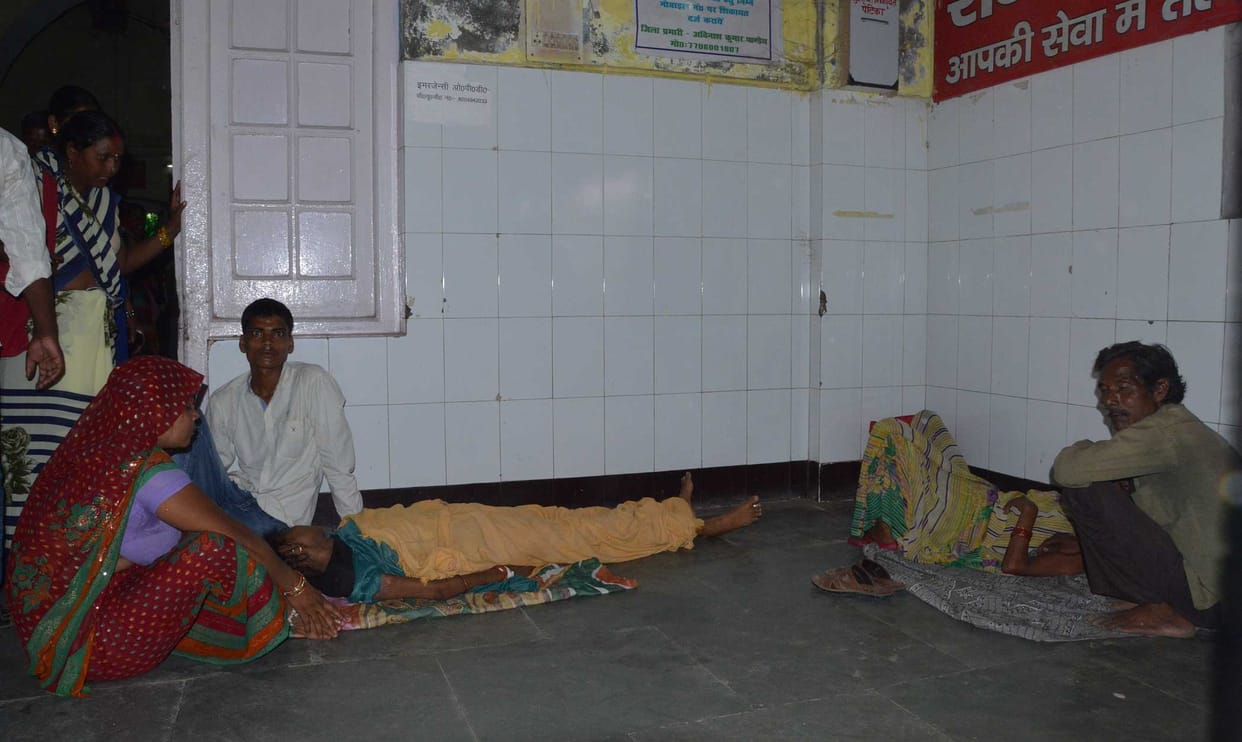 Treatment on floor