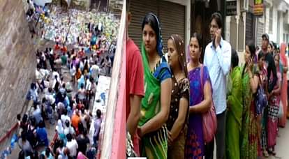 Devotees gathered for holy dip in lolark kund at Varanasi