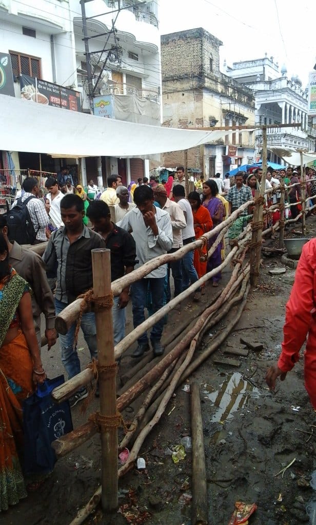Lolark temple where devotees arriving in want of a son