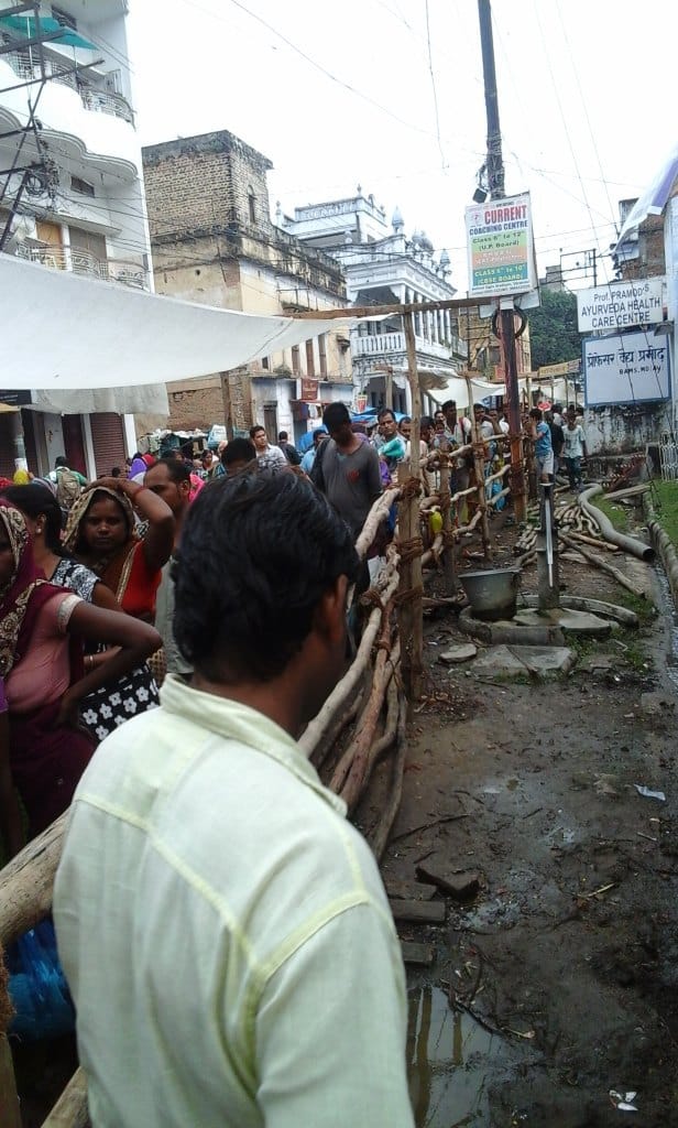 Lolark temple where devotees arriving in want of a son