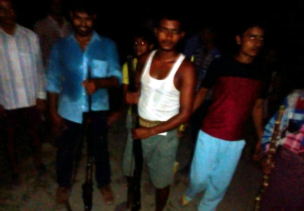 Punks-firing between villagers