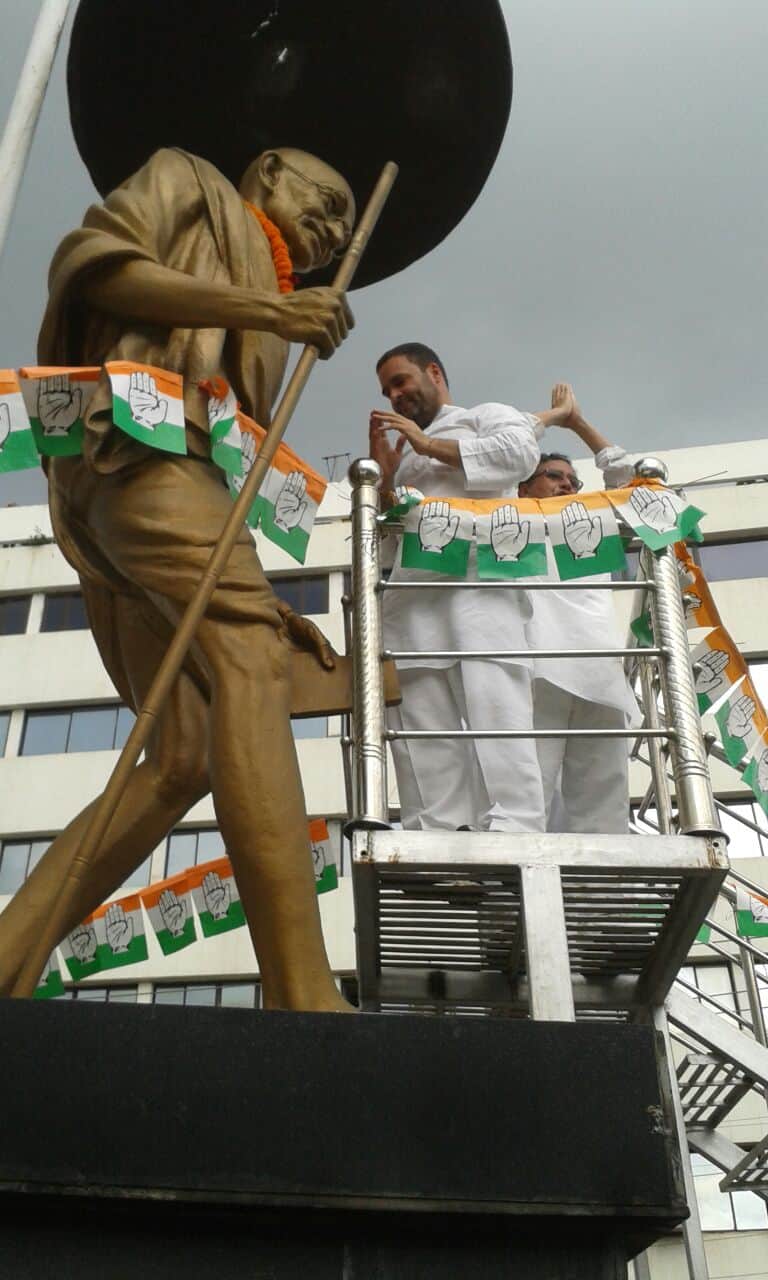 Uttar Pradesh assembly election Rahul Gandhi kisan yatra in Gorakhpur