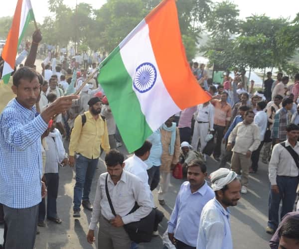  Clash between shikshamitra and   police in Lucknow.