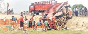 accident near aswa