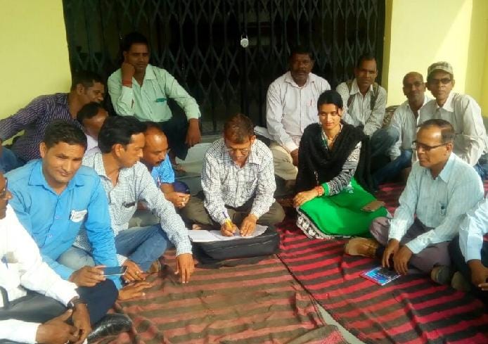 Agitated village head