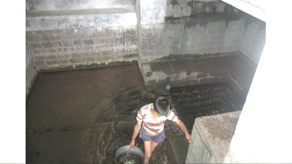 Mysterious Agojer bawadi at kangra.