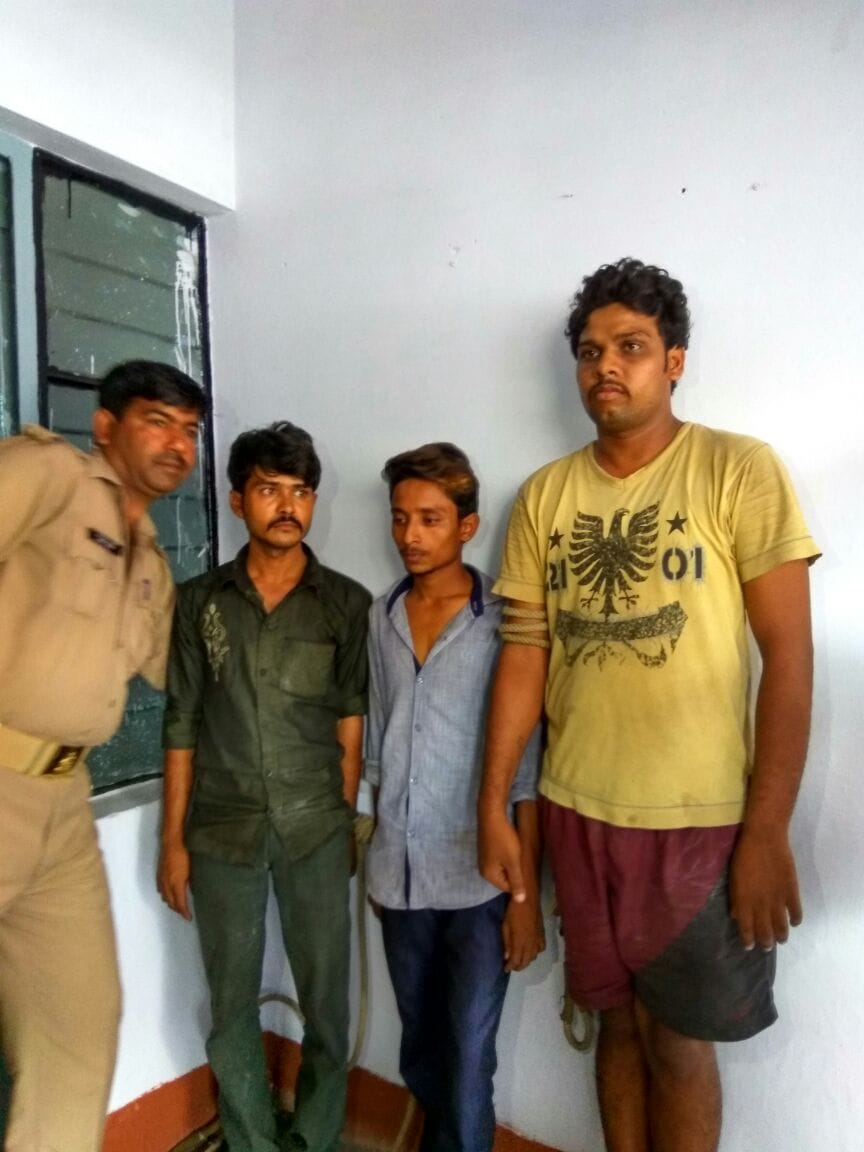 After two and a half quintals of meat standoff, three arrested