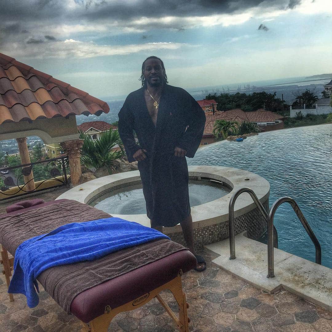 Windies Chris Gayle doing yoga instead of gym, wants to perform in his last world cup