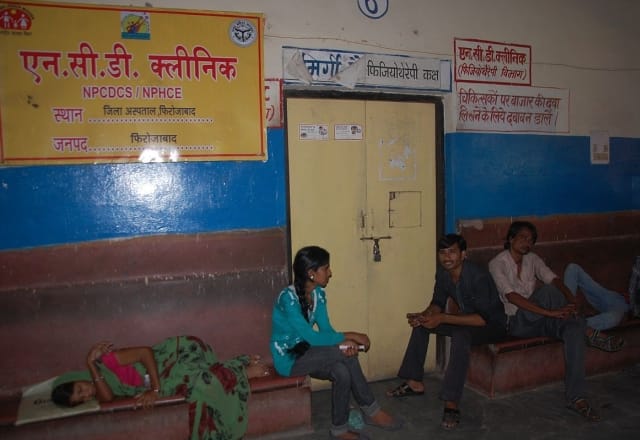 Contract workers strike, badly effected health facility 