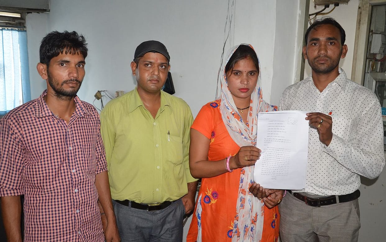 Dalit family assaulted.