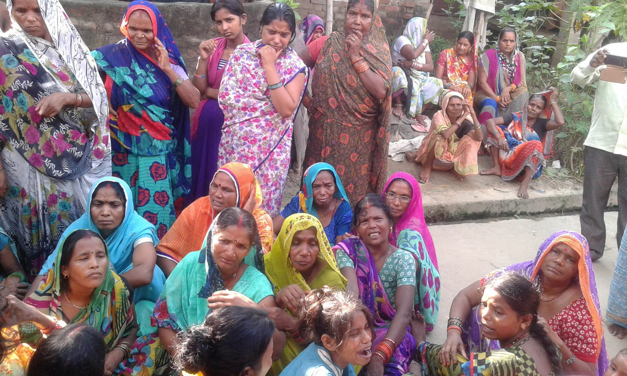 The entire village is shocked by the death of four people