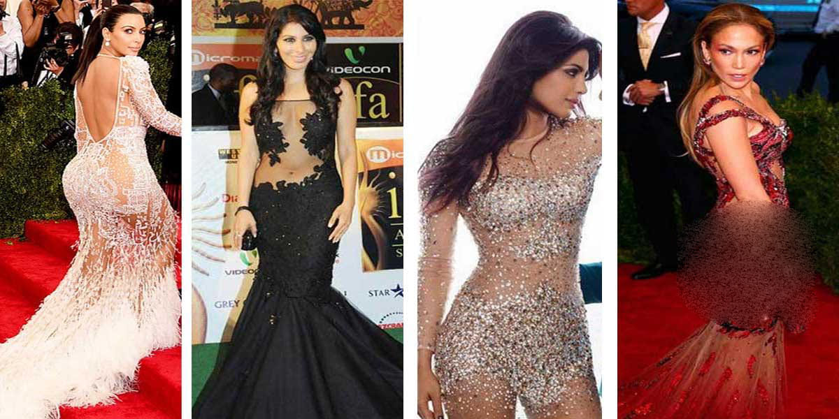 Actresses In Naked dresses