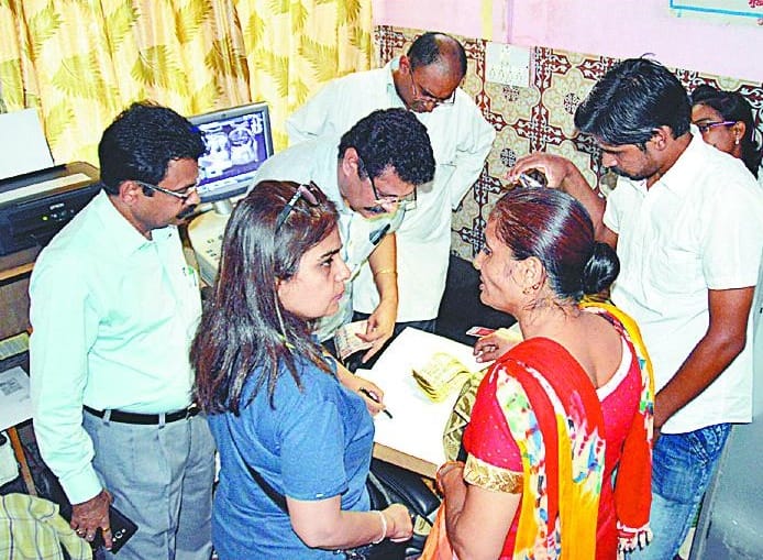 fetus gender testing in busted Ultrasound center 