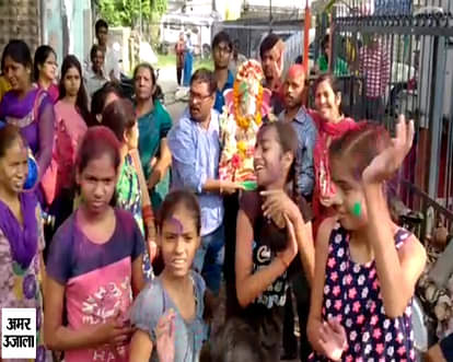 Ganesh Chaturthi festivities: Devotees of dehradun looked very excited