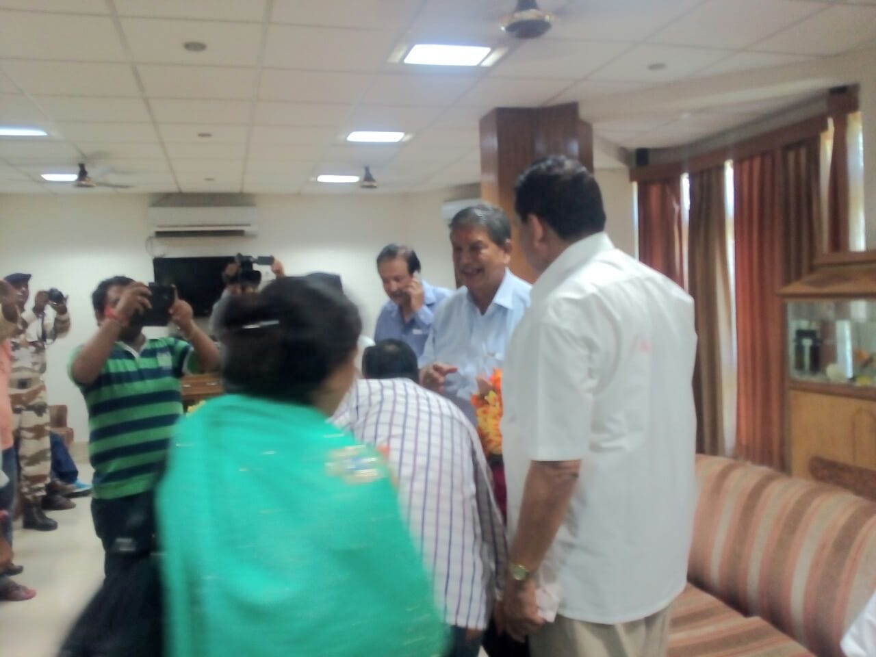 cm harish rawat helicopter fuel finished