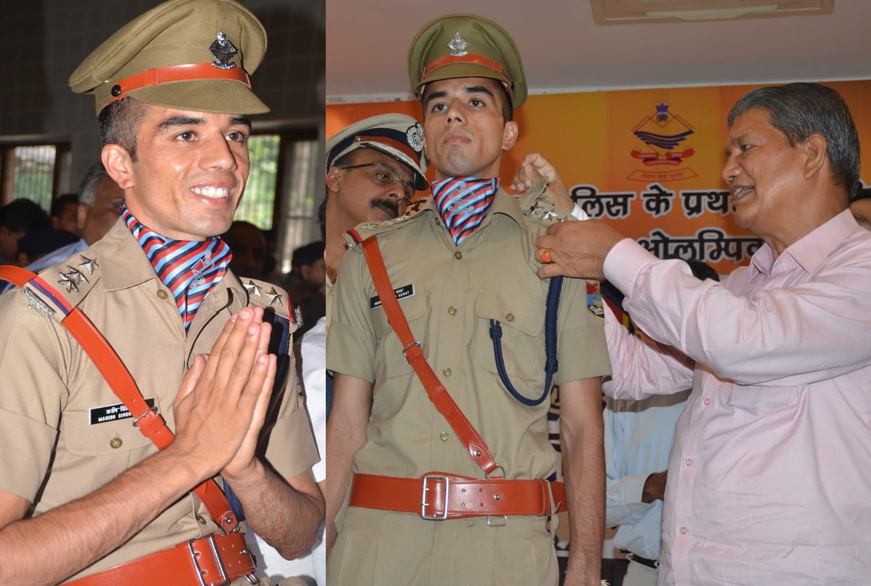 olympion manish rawat got promotion.
