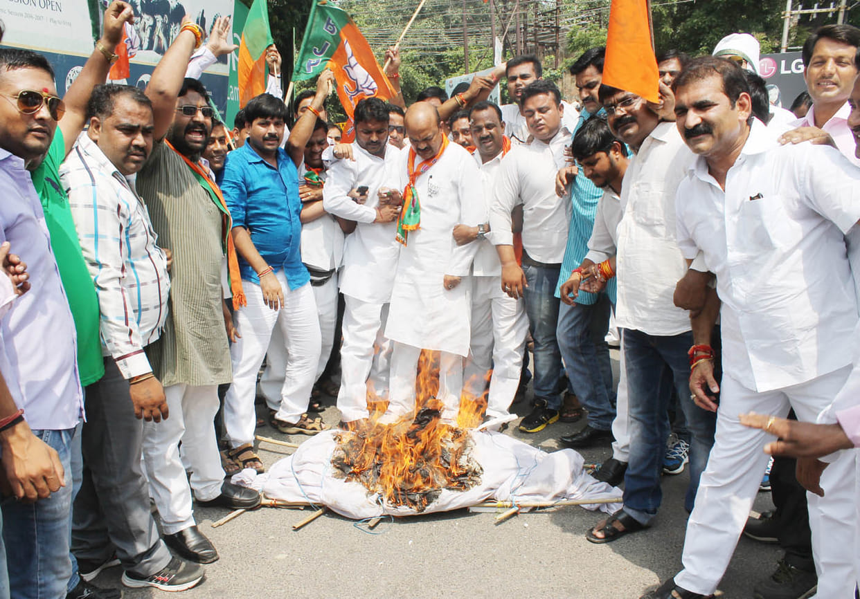 Azam's estranged BJP fierce lyrics