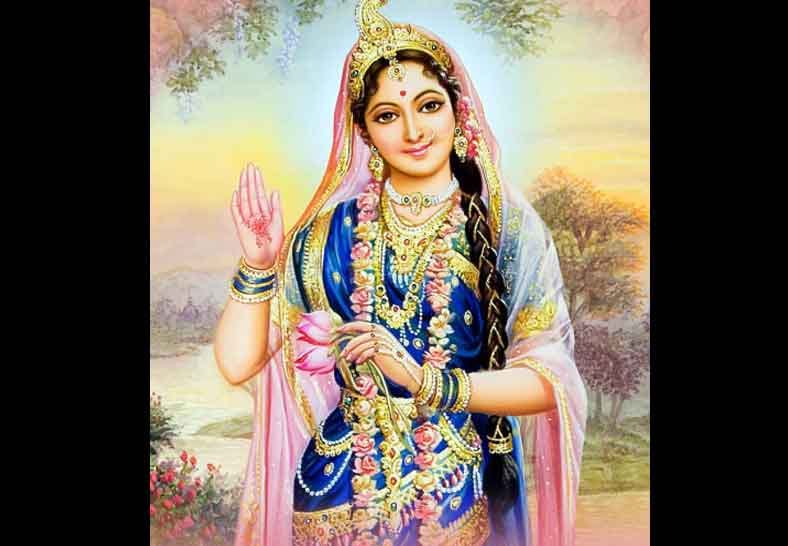 story of goddess radha birth on radhashtmi 