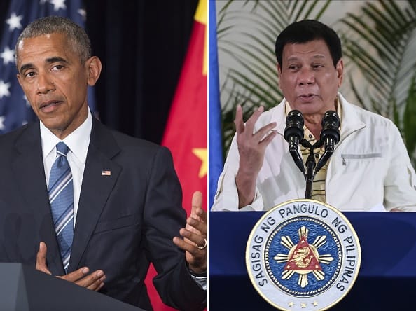 Days After Slur, Obama and Rodrigo Duterte of Philippines Meet Briefly