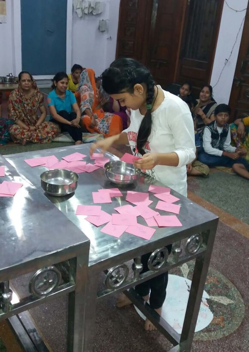Sin is destroying rectitude Religion: Jain Paying