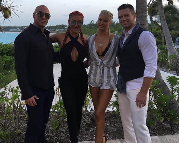 WWE Divas Eva Marie and Maryse Enjoying in Bahamas