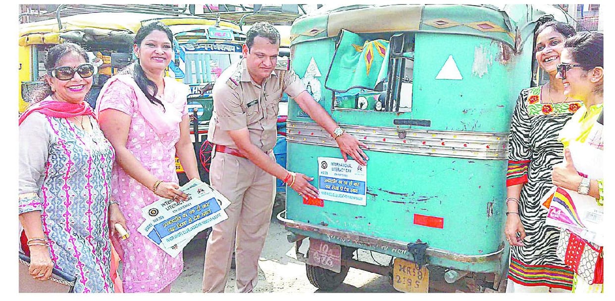 auto, ssa, traffic police, yamunanagar
