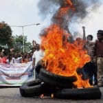 Karnataka bandh against the supreme court order on cauvery river issue