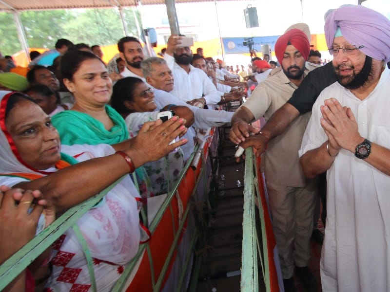 Aam Aadmi Party women legislators attacked on Punjab government