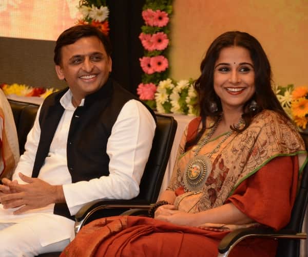 vidya balan to promote samajwadi pension yojna.