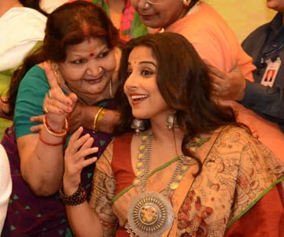  Vidya balan becomes the brand ambassador of samajwadi pension yojna.