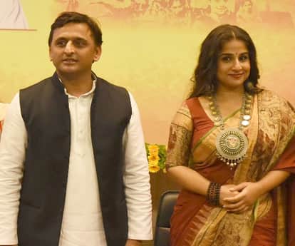  Vidya balan becomes the brand ambassador of samajwadi pension yojna.