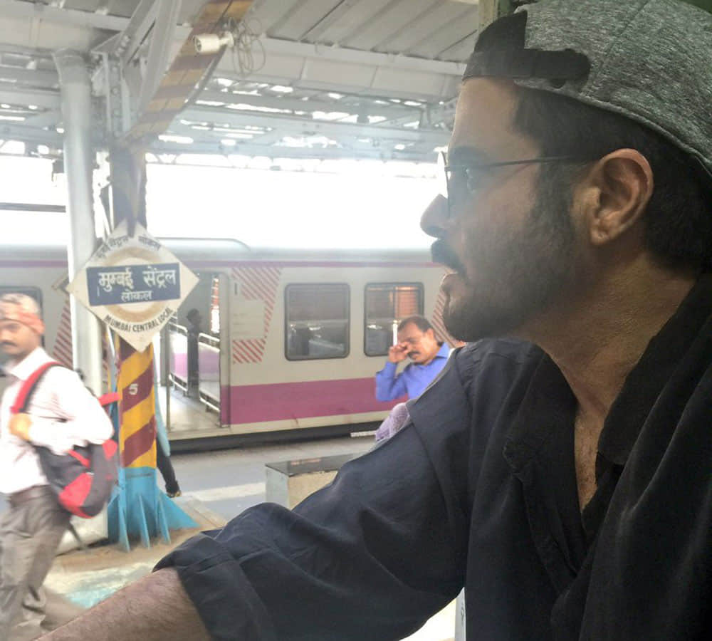 anil kapoor travelled in local train