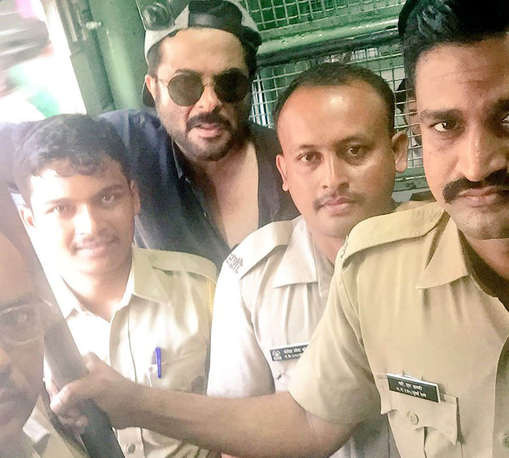anil kapoor travelled in local train