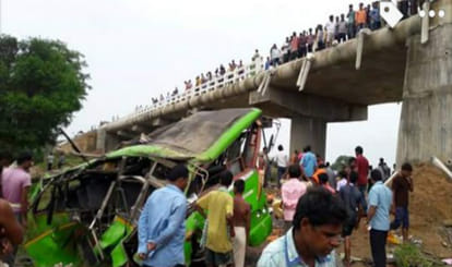 Odisha: 20 killed as Bus falls from bridge