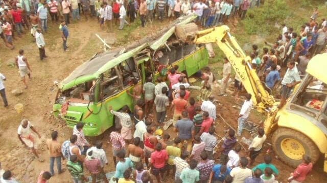 Odisha: 20 killed as Bus falls from bridge
