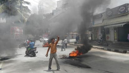 Karnataka bandh against the supreme court order on cauvery river issue