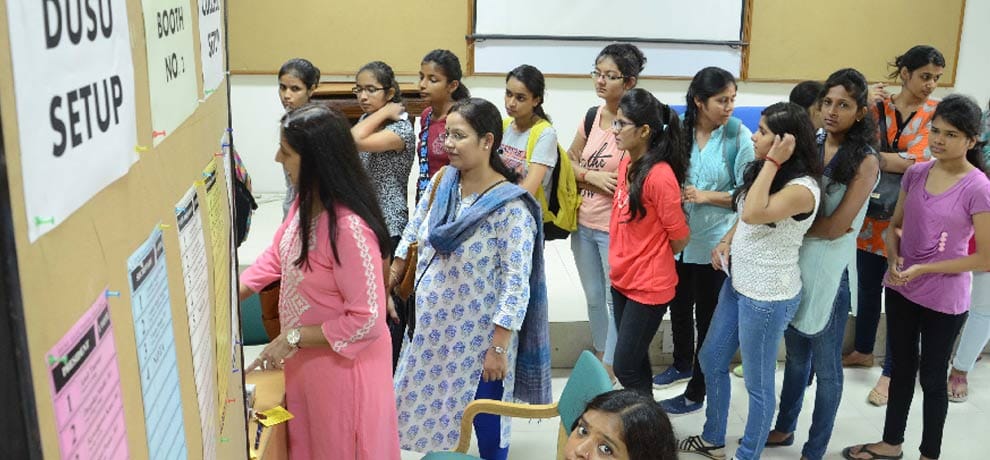 DUSU election: candidates are reaching to students via social media