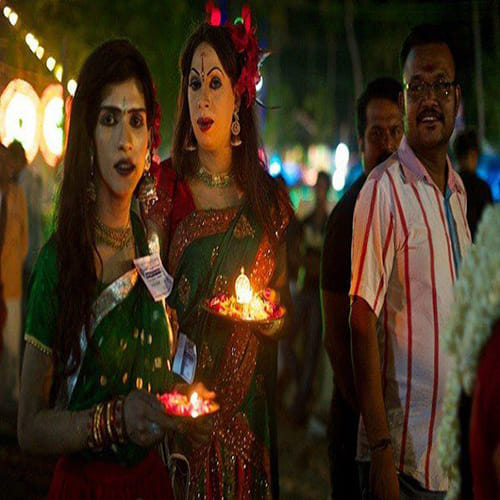  kerela where man dressed as women to worship god