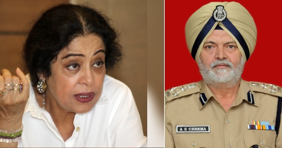 MP Kirron Kher, letter of the law and order, AS Cheema, DIG Police, detailed report from SSP